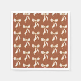 Guardanapo De Papel Ela Está Casando Padrão de Laço Chá de Noiva