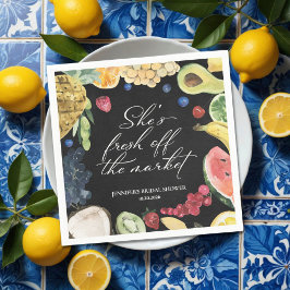 Guardanapo De Papel Ela está fora do mercado | Chá de panela chalkboar