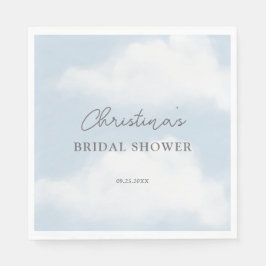 Guardanapo De Papel Ela está no Chá de panela da Cloud 9 Dreamy Waterc