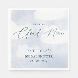 Guardanapo De Papel Ela está no Noiva Nove Nuvens Chá de Panela