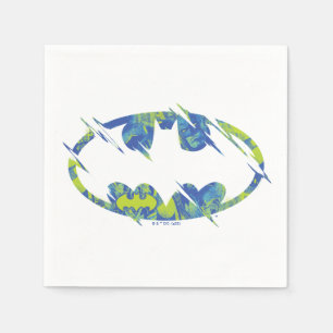 Guardanapo De Papel Electric Up Batman Symbol