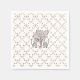 Guardanapo De Papel Elefante e Bambu