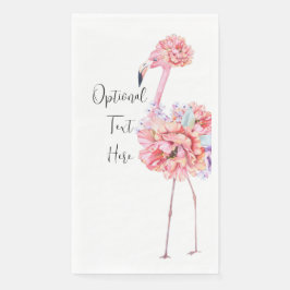 Guardanapo De Papel Elegant Flamingo Party Napkin