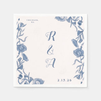 Guardanapo De Papel Elegant Floral Napkins