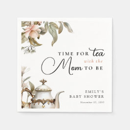 Guardanapo De Papel Elegant Tea Party Baby Shower