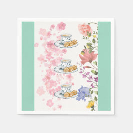 Guardanapo De Papel Elegant Tea Party Vibes 