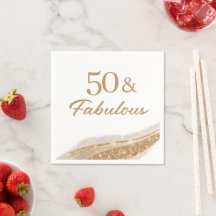 Elegante 50 & Fabuloso Aniversário de Ouro