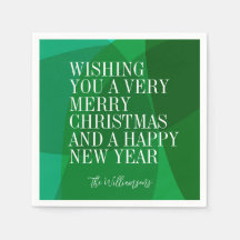 Elegante Abstrato Verde Natal Festivo