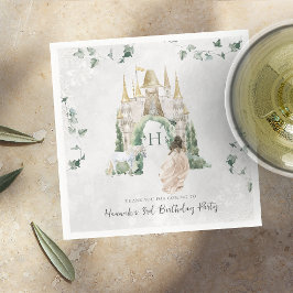 Guardanapo De Papel Elegante Fairy Tale Princess | FESTA DE ANIVERSÁRI