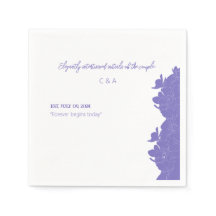 Elegante Forever começa hoje flores roxas