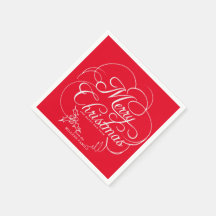 Elegante Holly Felry Red de Natal