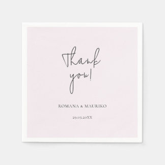 Guardanapo De Papel Elegante Minimalista Preto e Lilás