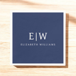 Guardanapo De Papel Elegante Profissional Símbolo Minimalista Simples