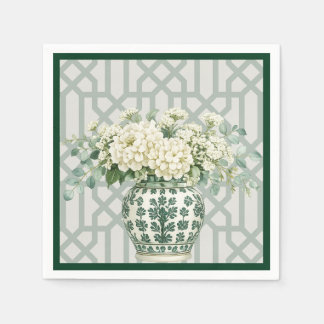 Guardanapo De Papel Elegante Soirée Floral de Jardim de Verão