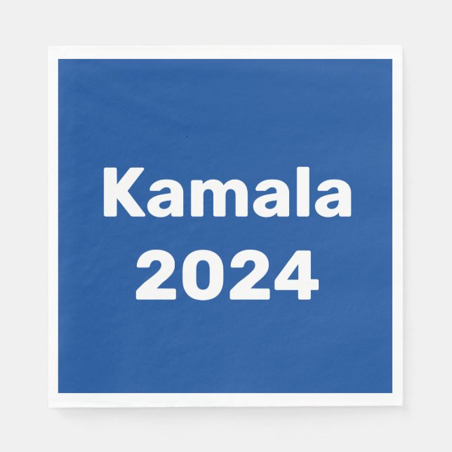 Guardanapo De Papel Eleições Presidenciais De Kamala 2024 (Frente)