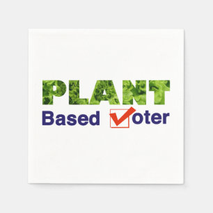 Guardanapo De Papel Eleitor Baseado em Planta