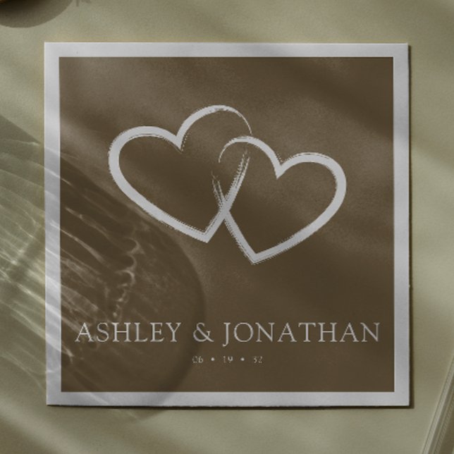 Guardanapo De Papel Elemento Simples Elegante Cocktail (Criador carregado)