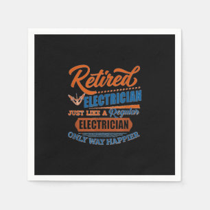 Guardanapo De Papel Elétrico aposentado - Presente elétrico