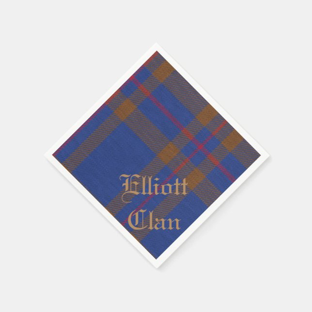 GUARDANAPO DE PAPEL ELLIOTT TARTAN MESA NAPKIN (Canto)