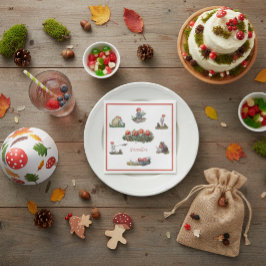 Guardanapo De Papel Elsa Beskow Crianças da Floresta