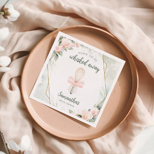 Guardanapo De Papel Em breve será arrancado do Chá de panela Floral Ro