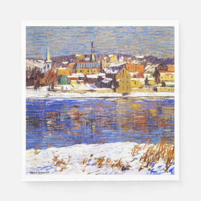 Guardanapo De Papel Em todo o Delaware (por Robert Spencer) (Frente)