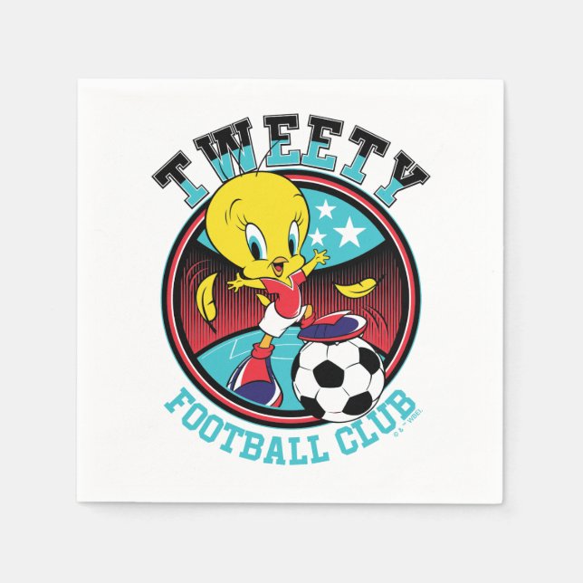 Guardanapo De Papel Emblema do TWEETY™ Futebol Clube (Frente)