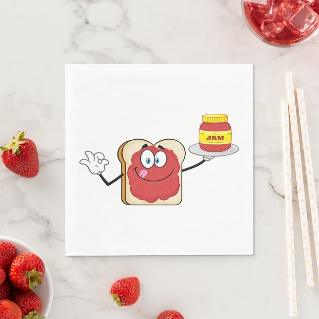 Guardanapo De Papel Emperramento na torrada (Criador carregado)