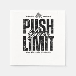 Guardanapo De Papel Empurre seu limite