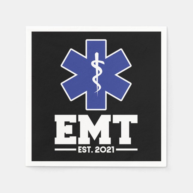 Guardanapo De Papel Emt Emt Est 2021 Student Graduation (Frente)