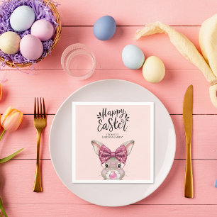 Guardanapo De Papel Encantadora Páscoa Personalizada Napkins