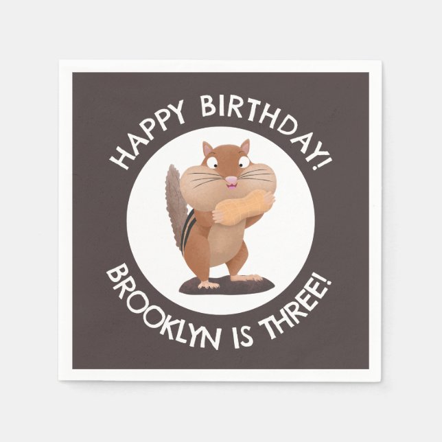 Guardanapo De Papel Encantamento engraçado de desenho personalizado (Frente)