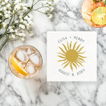 Guardanapo De Papel Encontro à Beira-Mar Festa de CASAMENTO Noivado So<br><div class="desc">Lindíssimo guardanapo perfeito para um casamento ou noivado! Arte feita à mão para você! Perfeito também para um chá de noiva à beira-mar,  despedida de solteira,  aniversário de casamento,  festa de noivado ou aniversário.</div>