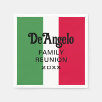 Encontro de Nome Sobrenome Italiano Personalizado