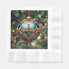 Guardanapo De Papel Enfeite de Natal Sofisticado