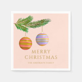 Guardanapo De Papel Enfeites de natal Festivos Personalizados