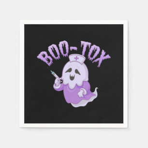 Guardanapo De Papel Enfermeiro Bonito Fantasma com Botox Injetável Eng