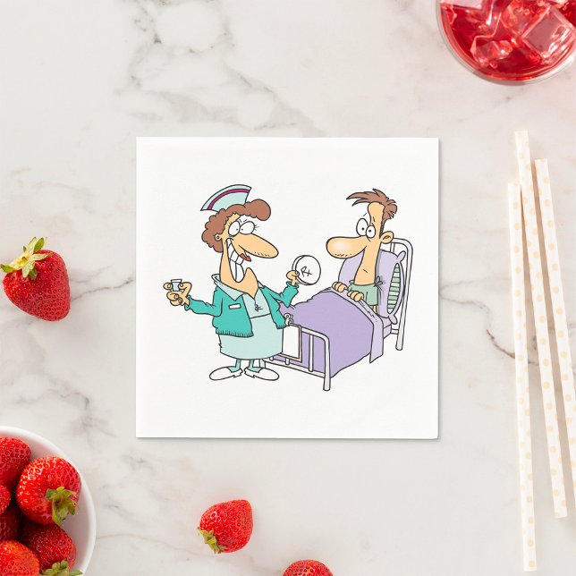 Guardanapo De Papel Enfermeiro E Patificantes Nápoles (Criador carregado)