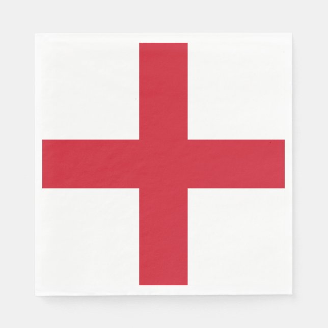 Guardanapo De Papel England Flag (Frente)