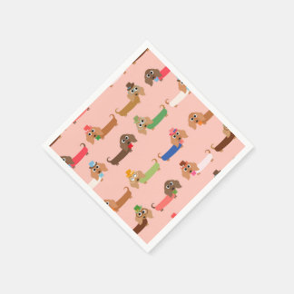 Guardanapo De Papel Engraçado Dachshances