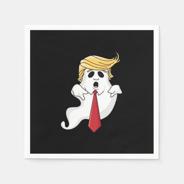 Guardanapo De Papel Engraçado Para O Halloween, Donald Costume Classic (Frente)