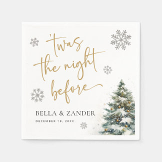 Guardanapo De Papel Ensaio De Inverno Janta Napkin Noite Antes De Napk