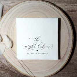 Guardanapo De Papel Ensaio Janta Napkins Na Noite Antes Do Casamento