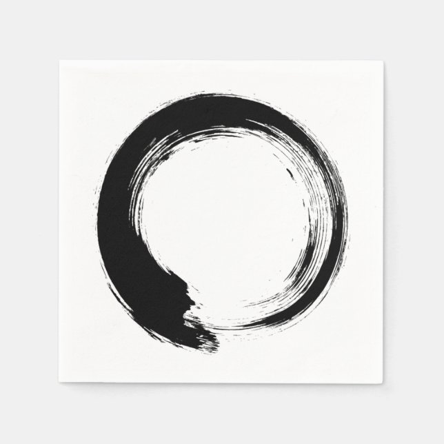 Guardanapo De Papel Enso Zen Circle (Frente)