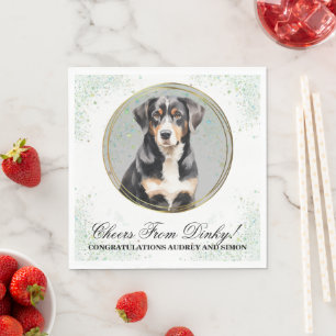 Guardanapo De Papel Entlebucher Mountain Dog Photo Napkins