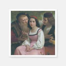 Guardanapo De Papel Entre Riches e Amor (por Bouguereau)