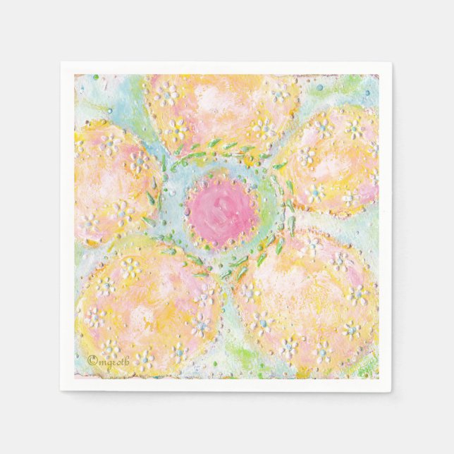 Guardanapo De Papel "Eos" Pastel Party Napkins (Frente)