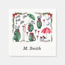 Guardanapo De Papel Equipamento de golfe Festa de golfe de decoração d