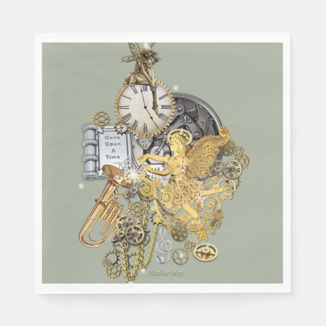 Guardanapo De Papel Era uma vez (Frente)