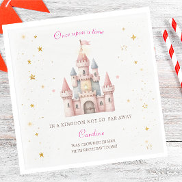 Guardanapo De Papel Era uma vez, Princesa Birthday